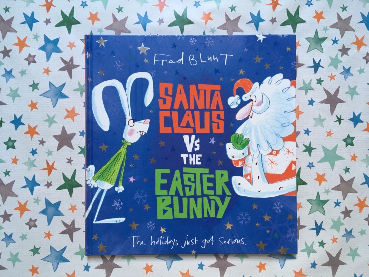 Santa Claus vs the Easter Bunny by Fred Blunt